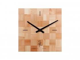 Часы настенные SLT 5197 CHESS WOOD в Кочках - kochki.mebel-nsk.ru | фото