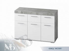 Комод Инстайл КМ-03 в Кочках - kochki.mebel-nsk.ru | фото