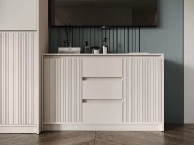 Комод КМ-003 Мирен (кашемир/матовая моно керамика) в Кочках - kochki.mebel-nsk.ru | фото