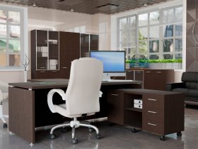 Комплект офисной мебели Президент-ПРО в Кочках - kochki.mebel-nsk.ru | фото