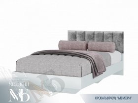 Кровать 1,2м Мемори КР-09 в Кочках - kochki.mebel-nsk.ru | фото