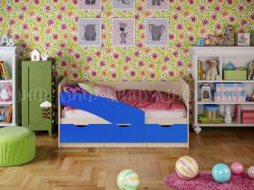Кровать детская Бабочки 2,0 м в Кочках - kochki.mebel-nsk.ru | фото