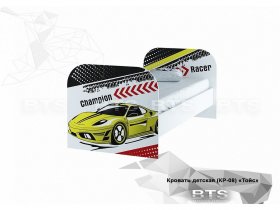 Кровать детская Тойс Champion КР-08 (BTS) в Кочках - kochki.mebel-nsk.ru | фото