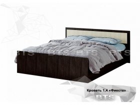 Кровать двуспальная 1,4м LIGHT Фиеста (BTS) в Кочках - kochki.mebel-nsk.ru | фото