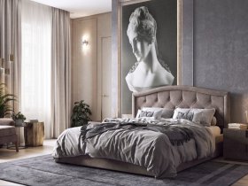 Кровать двуспальная 1,8м Верона-2 в Кочках - kochki.mebel-nsk.ru | фото