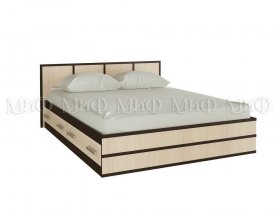 Кровать двуспальная Сакура 1,4 м в Кочках - kochki.mebel-nsk.ru | фото