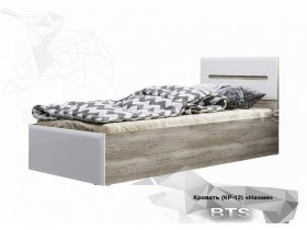 Кровать односпальная Наоми КР-12 в Кочках - kochki.mebel-nsk.ru | фото