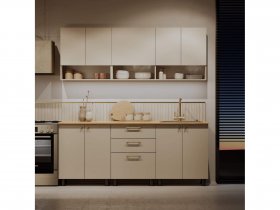 Кухонный гарнитур Орма 2,0м в Кочках - kochki.mebel-nsk.ru | фото