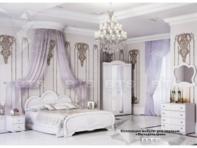 Модульная спальня «Филадельфия» в Кочках - kochki.mebel-nsk.ru | фото
