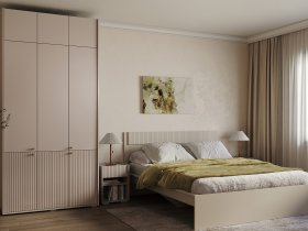 Модульная спальня Орма (МДФ) в Кочках - kochki.mebel-nsk.ru | фото