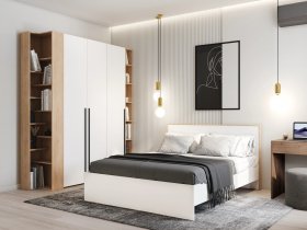 Модульная спальня Ренн в Кочках - kochki.mebel-nsk.ru | фото