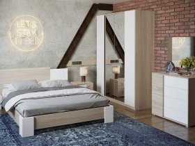 Модульная спальня «Валери» в Кочках - kochki.mebel-nsk.ru | фото