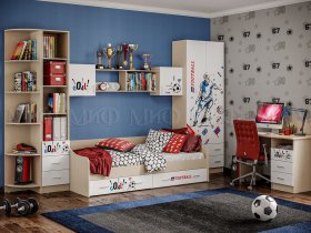Модульная спальня Вега NEW Boy в Кочках - kochki.mebel-nsk.ru | фото
