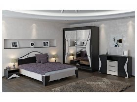 Модульная спальня Верона (Линаура) в Кочках - kochki.mebel-nsk.ru | фото