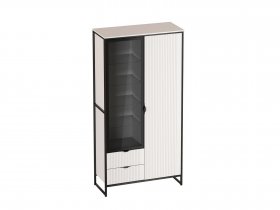 Шкаф 2 дв 2 ящ Нора (персидский жемчуг) (гостиная) в Кочках - kochki.mebel-nsk.ru | фото