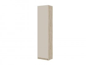 Шкаф Бостон ШК-003 (дуб крафт серый/кашемир) в Кочках - kochki.mebel-nsk.ru | фото