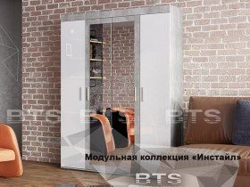 Шкаф четырехстворчатый Инстайл ШК-31 в Кочках - kochki.mebel-nsk.ru | фото