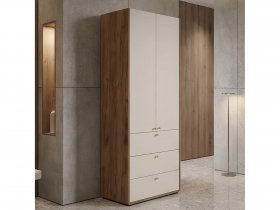 Шкаф двухстворчатый c ящиками Орма в Кочках - kochki.mebel-nsk.ru | фото