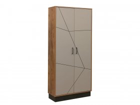 Шкаф двухстворчатый комбинированный для одежды Гамма  54.14 в Кочках - kochki.mebel-nsk.ru | фото