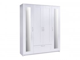 Шкаф комби 4 двери и 1 ящик Сириус в Кочках - kochki.mebel-nsk.ru | фото