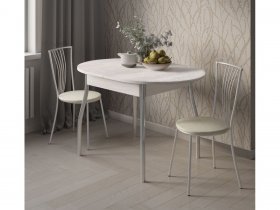 Стол обеденный Орфей-5 Ст030.3 (ясень анкор) в Кочках - kochki.mebel-nsk.ru | фото