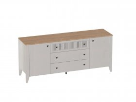 Тумба 2двери 3ящ. Валенсия (гостиная) в Кочках - kochki.mebel-nsk.ru | фото