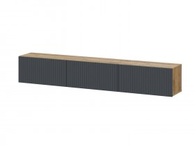 Тумба Байкал (дуб крафт золотой/графит) в Кочках - kochki.mebel-nsk.ru | фото