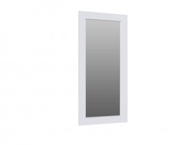 Зеркало Апполия прихожая (белый/белый дуб) в Кочках - kochki.mebel-nsk.ru | фото